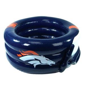 Denver Broncos Deluxe Inflatable Helmet Pool new 4 FEET X 20 INCHES